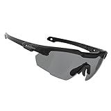 HTS HUNTERSKY Tactical Shooting Glasses Military Grade with Ballistic  Impact Protection, Superior Clarity (Color: S57 Non-anti-fog Smoke Lens,  Tamaño: Large)