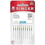 Ball Point Sewing Machine Needles Home-use By Organ Needles (10  Needles/pack), Select Size (Size 75 / 11 Ball Point)