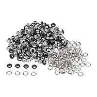 Grommet Tool Kit, 2/5 Inch Grommets Eyelets Sets, 110 Set Eyelets Kit with  3 Pcs Installation Tools and 1 Pcs Storage Box, Stainless Steel Grommets