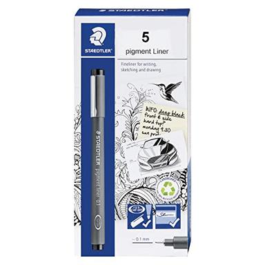 Huhuhero Fineliner Color Pen Set, 0.38 mm Fine Line Drawing Pen