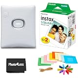 Album Foto Instax Mini 96 Tasche - Compatibile Con Polaroid E Kodak Mini, Chiusura Zip