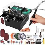 Sake Mini Multi-functional Table Saw, Sake Mini Table Saw Saw Crafts Sakerplus 7 Speed Adjustable 1 2 Adjustable Cut Depth Liftable%2f13695568286