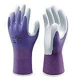 SHOWA Atlas 330 Palm Coating Natural Rubber Glove, 10-Gauge Seamless