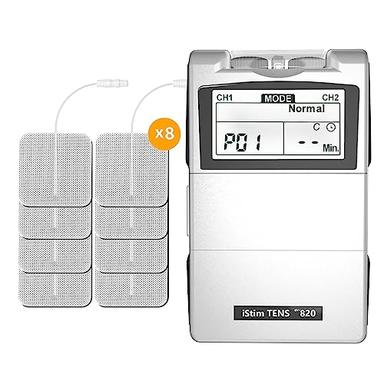 AUVON 4 Outputs H1 TENS Unit 24 Modes Muscle Stimulator for Pain Relief, Rechargeable  TENS EMS Machine