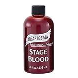 Realistic Fake Blood - Face and Body Paint - Pretend Costume and Dress Up  Makeup by Splashes & Spills - New & Improved Formula! (10ml)